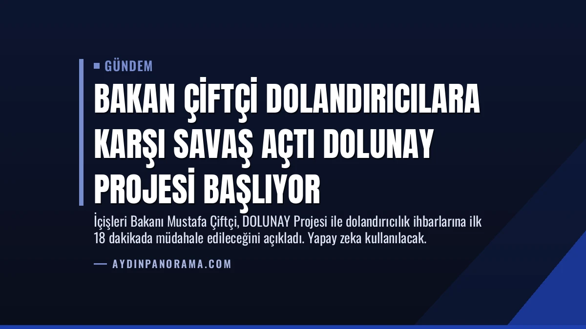 Bakan Çiftçi Dolandırıcılara Karşı Savaş Açtı DOLUNAY Projesi Başlıyor