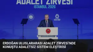 Erdoğan Uluslararası Adalet Zirvesi’nde Konuştu Adaletsiz Sistem Eleştirisi